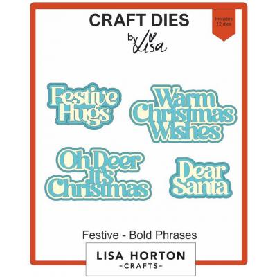 Lisa Horton Crafts Dies - Bold Phrases